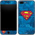 DC Comics Superman Logo Background Pattern iPhone 8 Plus Skin